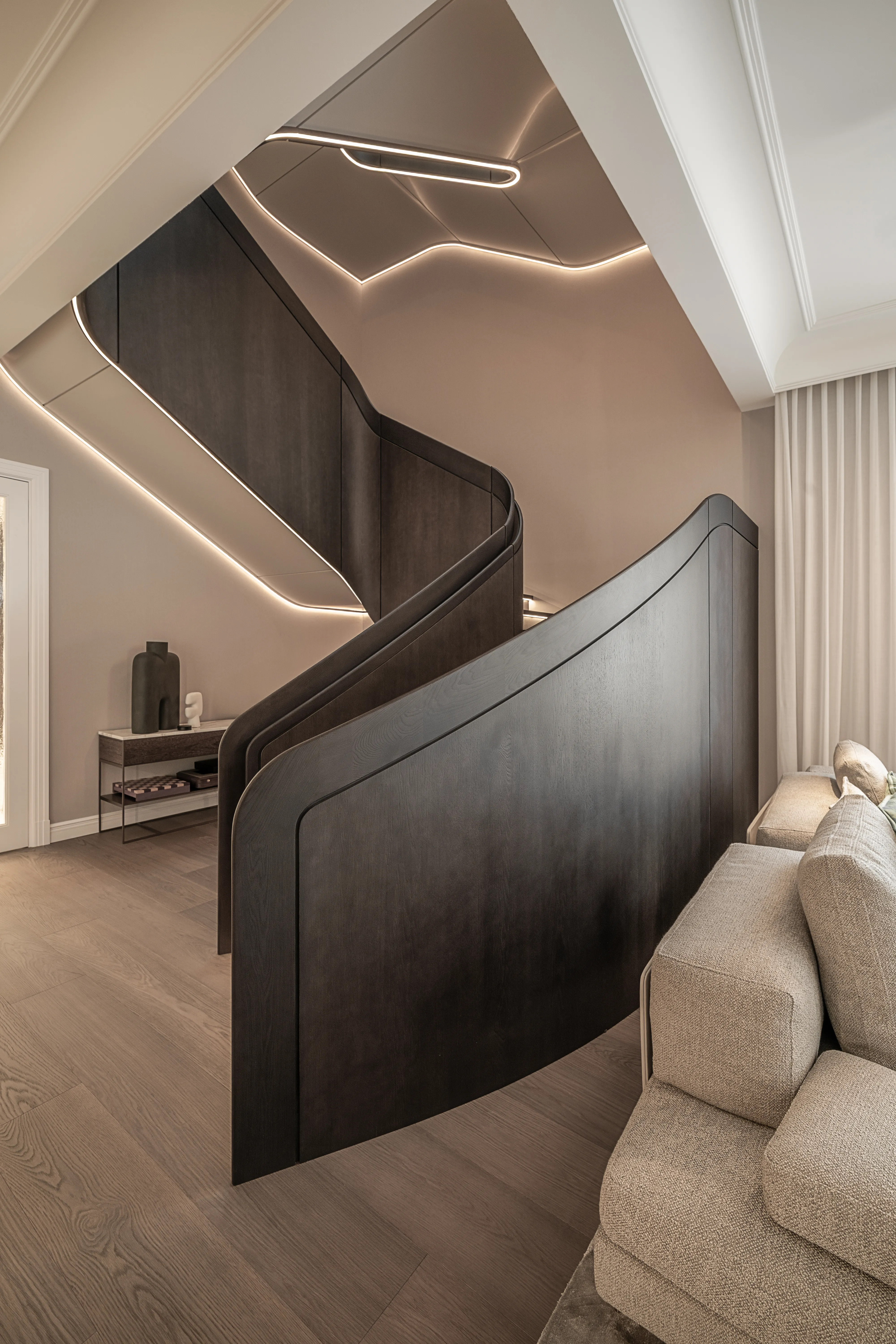 2071 | Дизайн интерьера загородного дома 700 м² в Подмосковье2071 | martda.ru