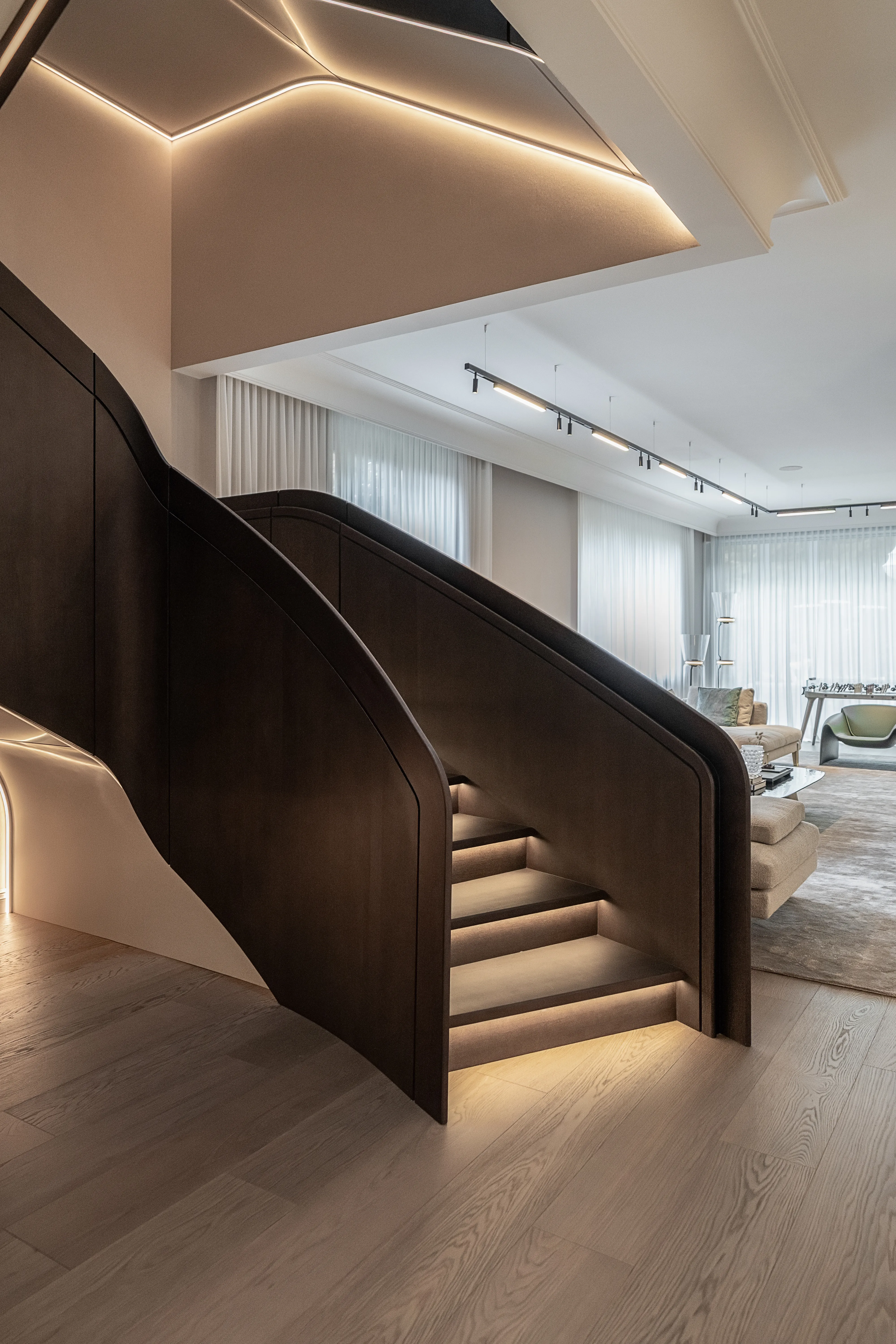 2071 | Дизайн интерьера загородного дома 700 м² в Подмосковье2071 | martda.ru