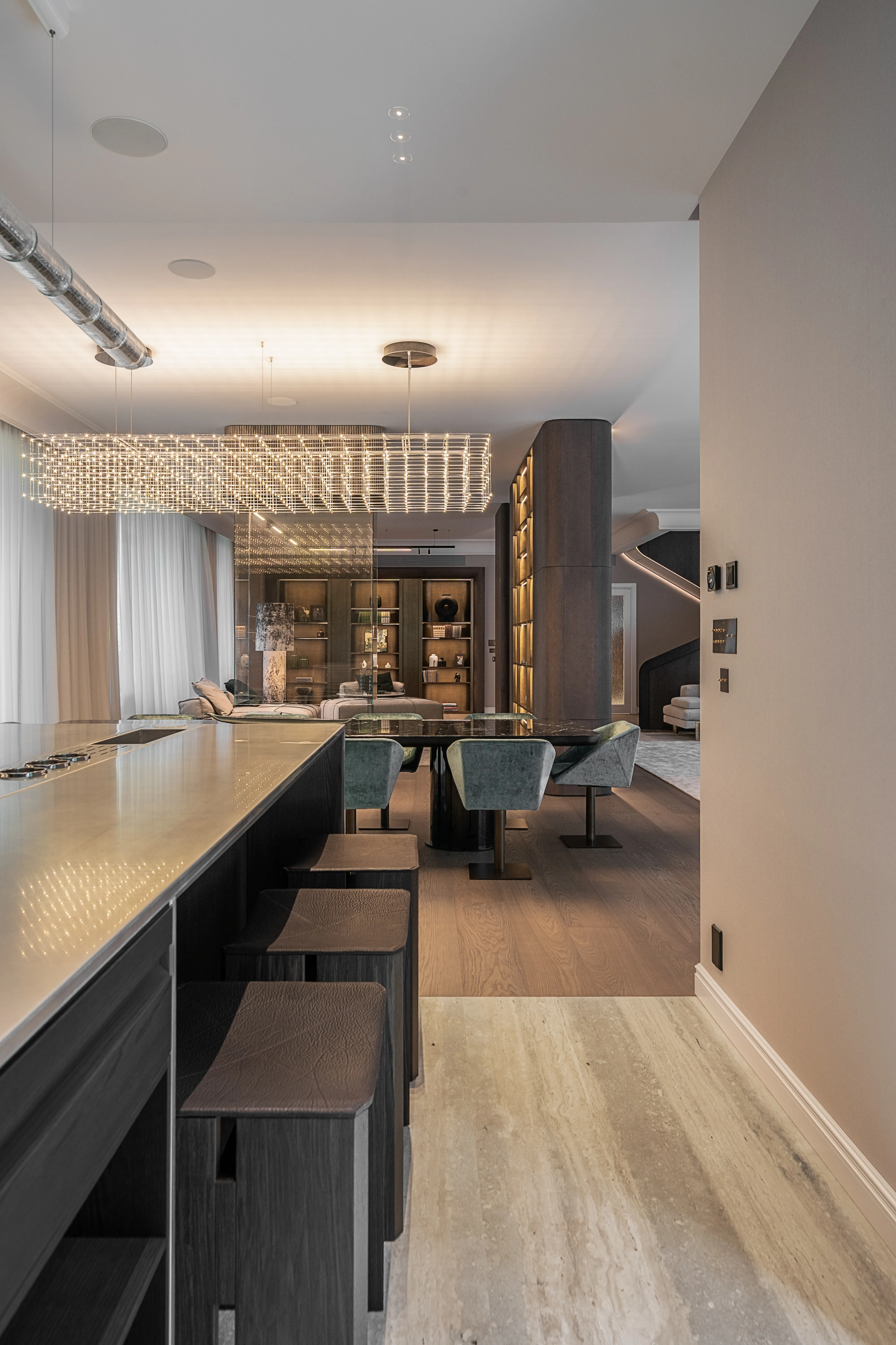 2071 | Дизайн интерьера загородного дома 700 м² в Подмосковье2071 | martda.ru