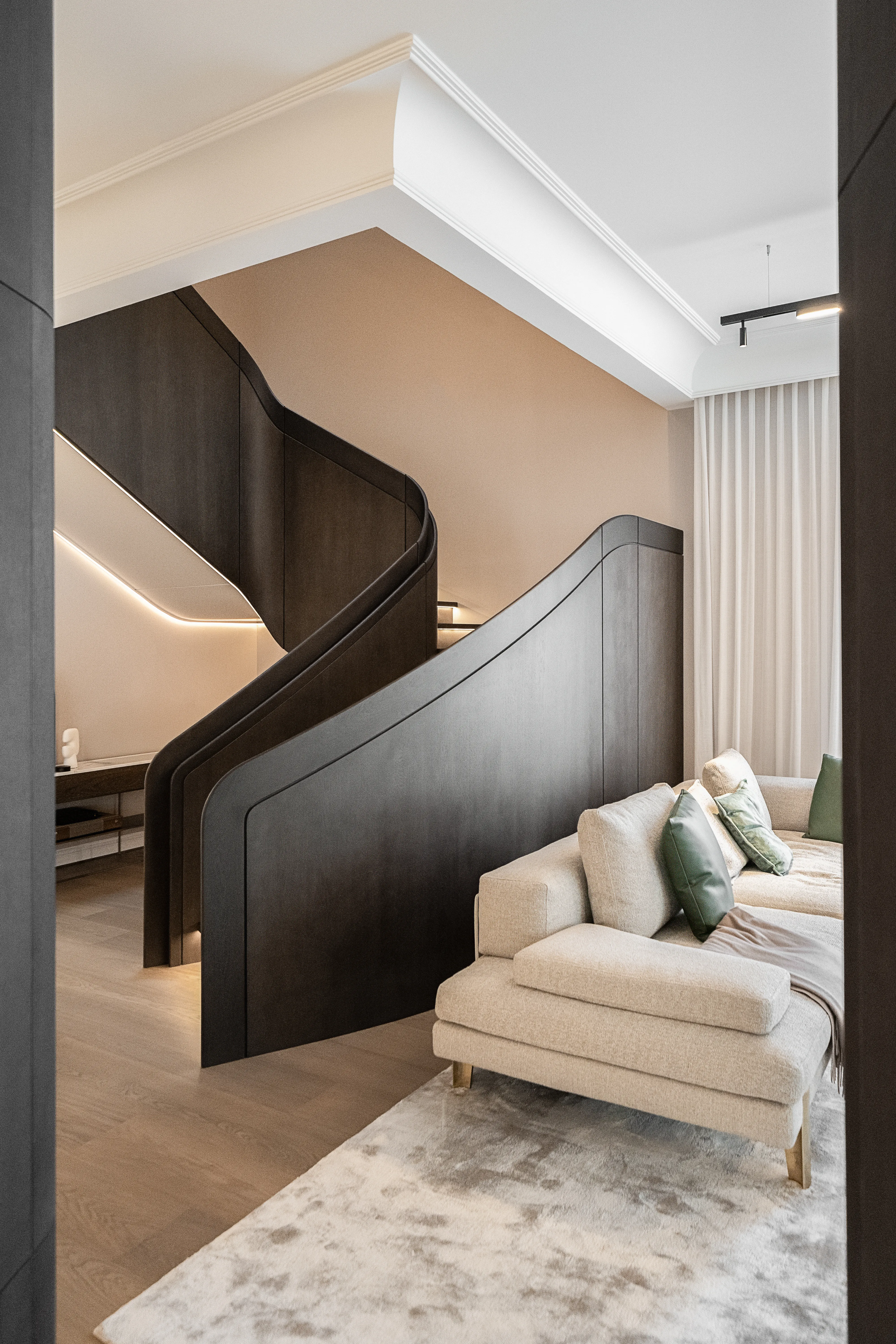 2071 | Дизайн интерьера загородного дома 700 м² в Подмосковье2071 | martda.ru