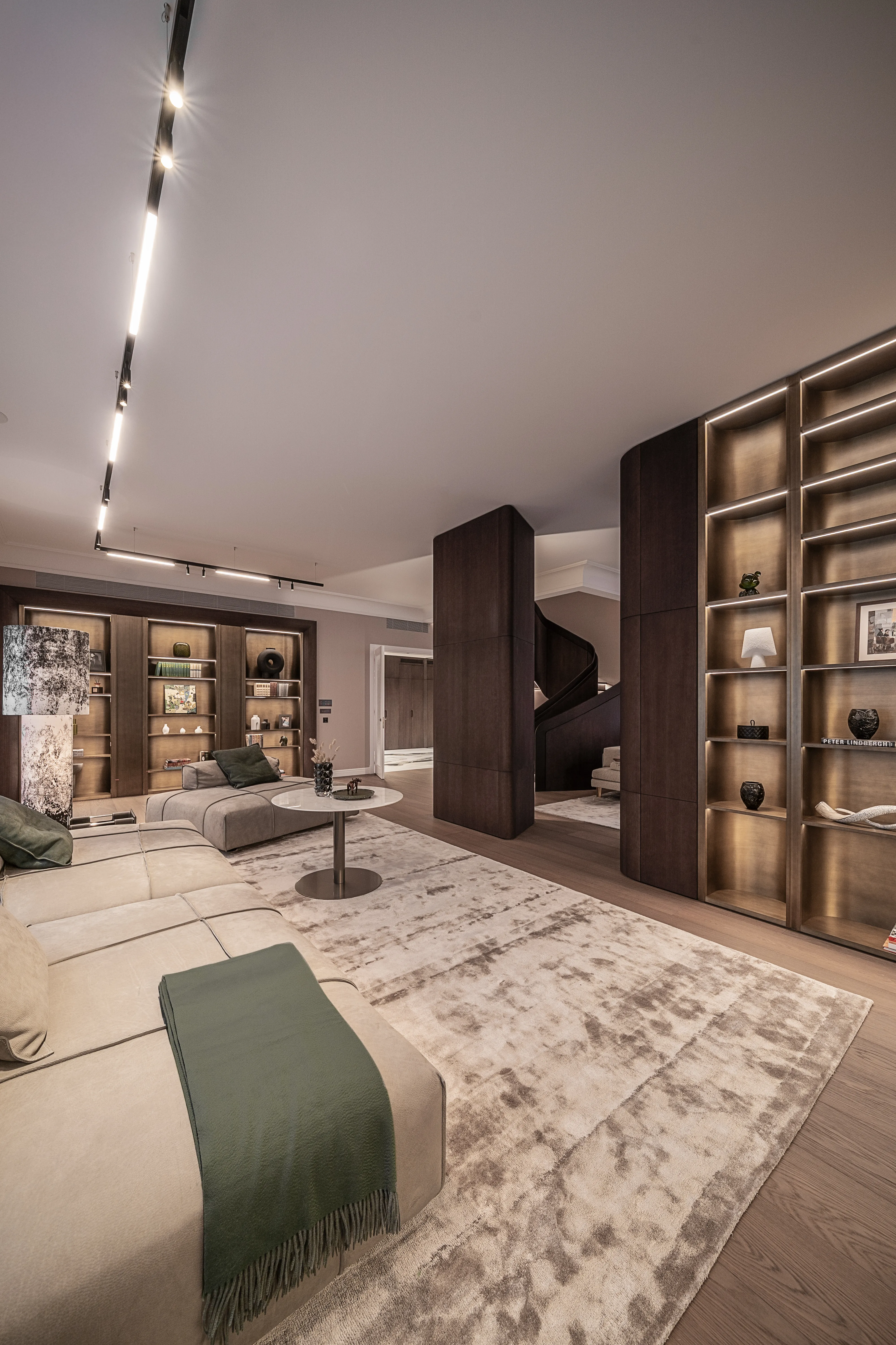 2071 | Дизайн интерьера загородного дома 700 м² в Подмосковье2071 | martda.ru