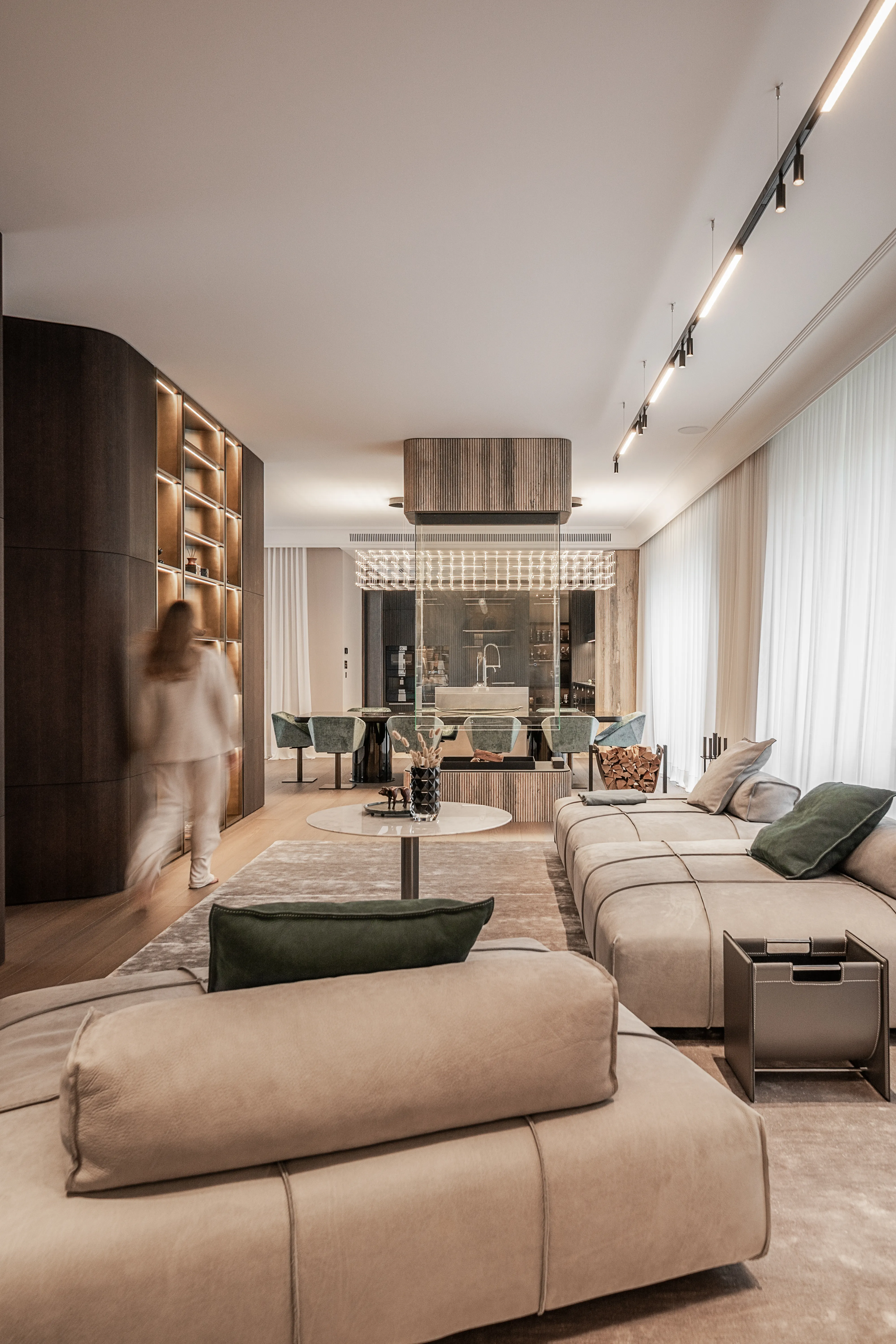 2071 | Дизайн интерьера загородного дома 700 м² в Подмосковье2071 | martda.ru