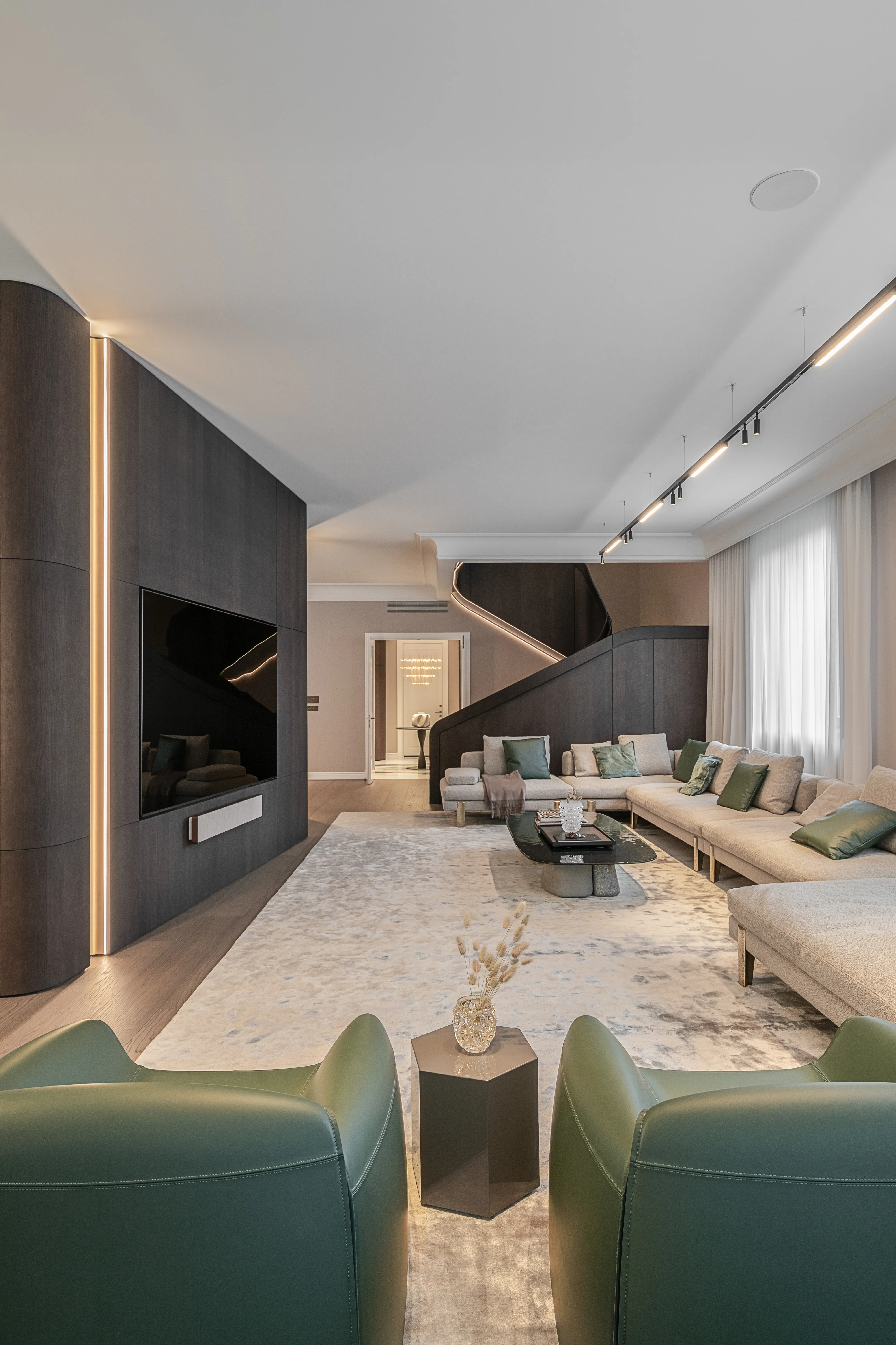 2071 | Дизайн интерьера загородного дома 700 м² в Подмосковье2071 | martda.ru