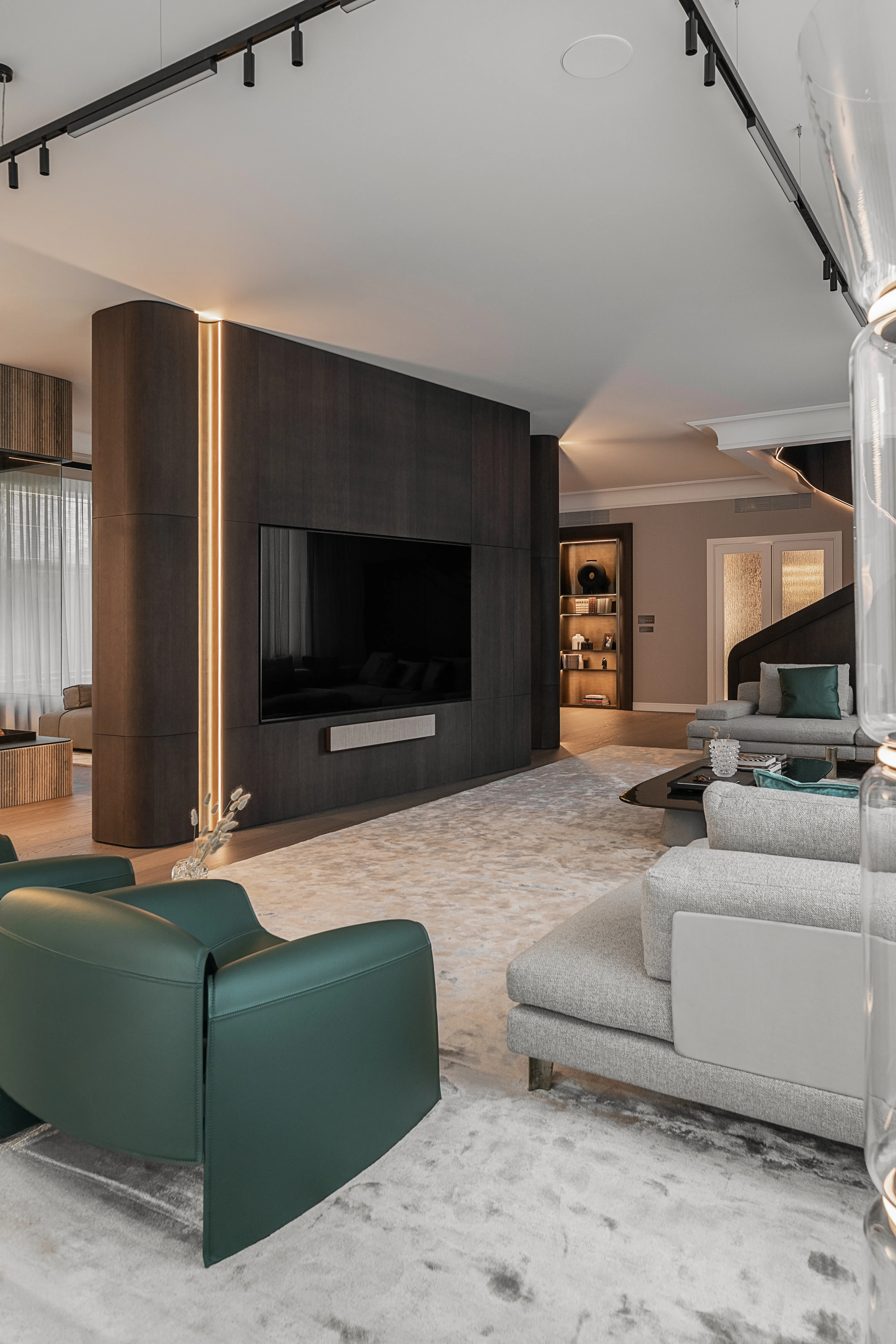 2071 | Дизайн интерьера загородного дома 700 м² в Подмосковье2071 | martda.ru